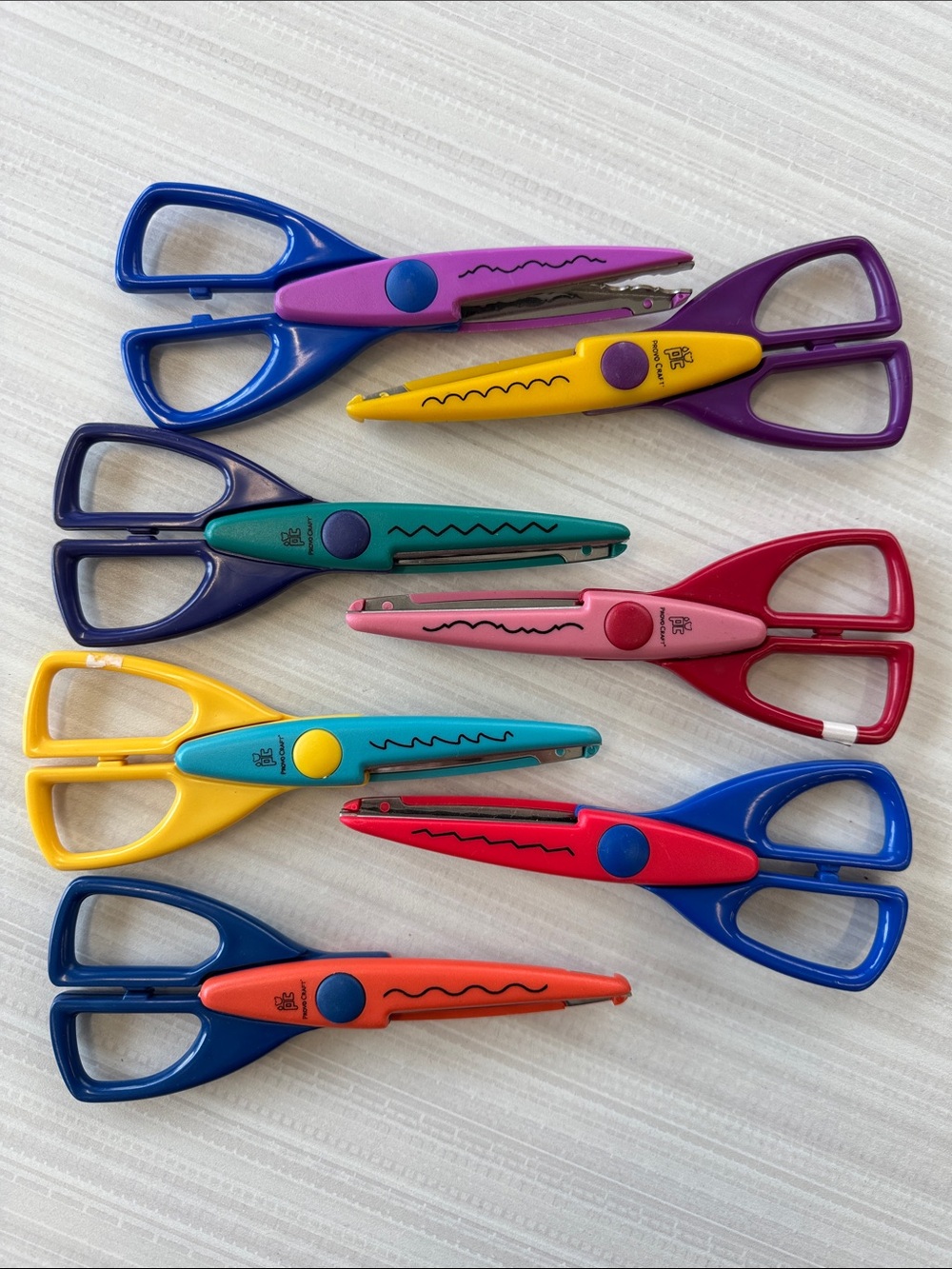 ✂️ Bulk Decorative Craft Scissors – Paper Shapers Lot 🎨